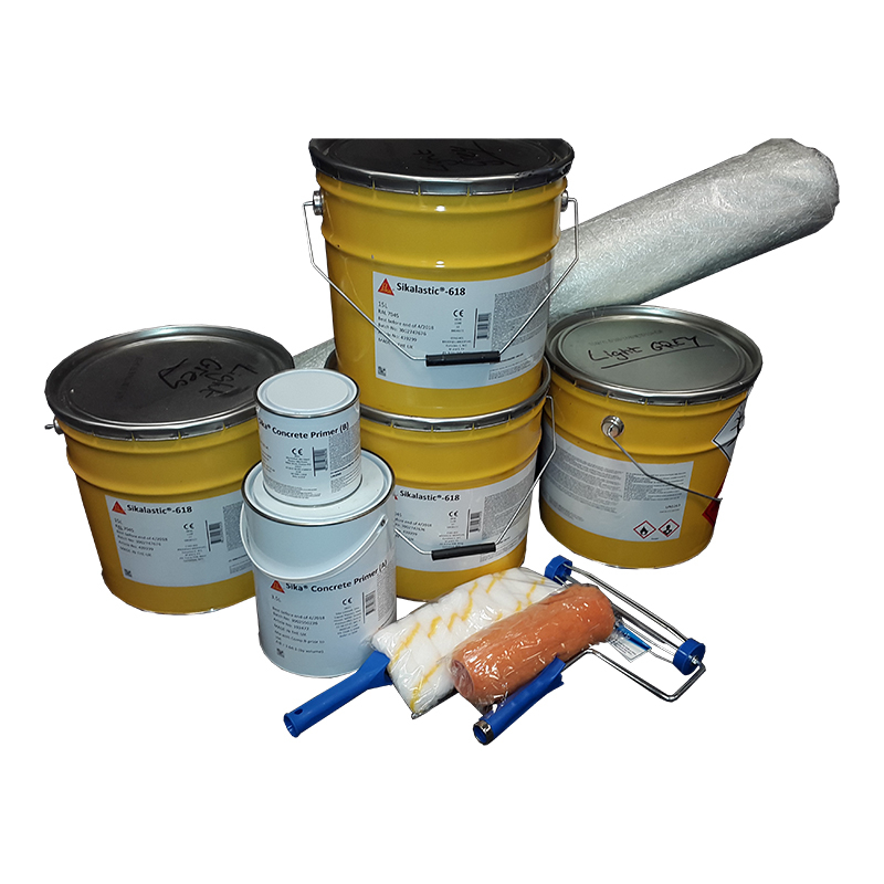Sikalastic 618 Cold Applied Liquid Waterproofing Membrane Kit - 27m2