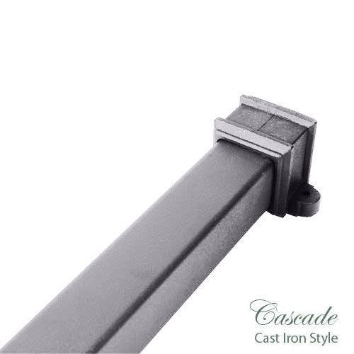 Cascade Cast Iron Style 65mm x 2.5m Plastic Socketed Pipe With Lugs ...