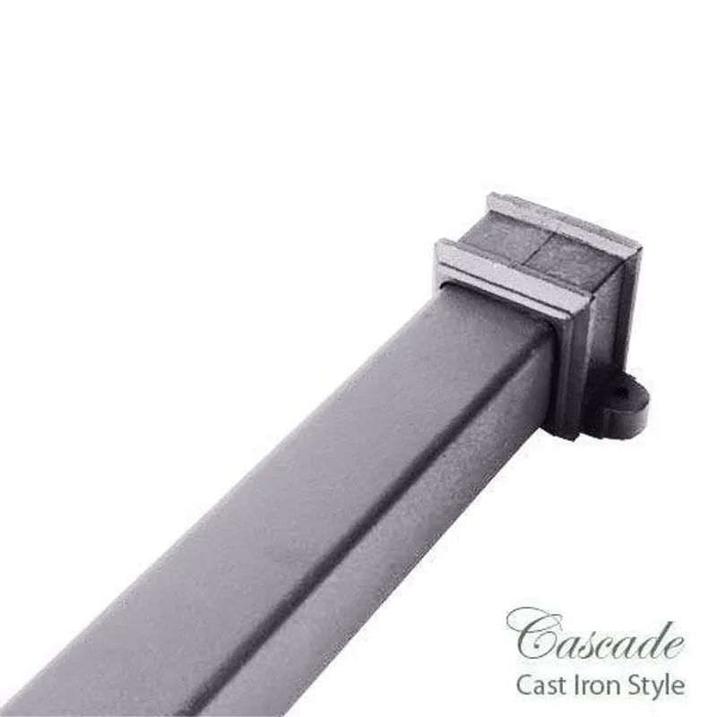 Cascade Pvc Pipe Cascade Cast Iron Style 65mm x 2.5m Plastic Socketed Pipe With Lugs ...