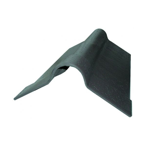 Roll Top Fibre Cement Ridge  ~ 30 Deg Pitch (With Copper Fixing Clip)