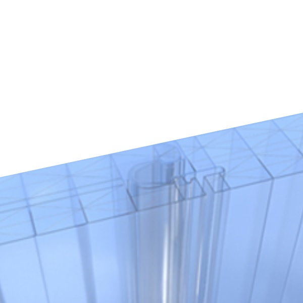 Brett Martin 40mm Pearlescent Tenwall ClickFix Polycarbonate Roof Sheet 2000mm x 500mm