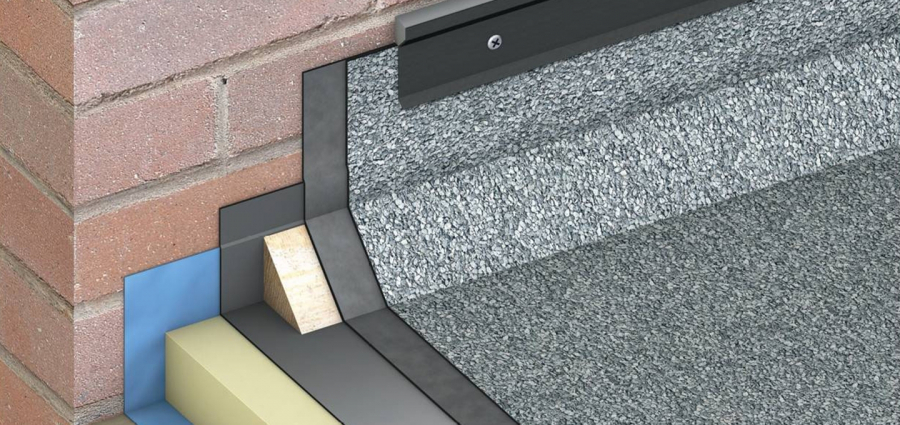 Ryno GA75 GRP Termination Bar 75mm x 18mm x 3000mm Grey Roofing