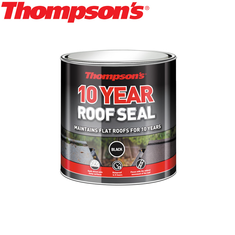 Thompsons HP 10 Year Roof Seal Black - 4L