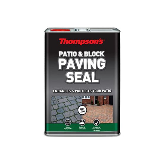 Thompsons Patio & Block Paving Seal Wet Look 5L Roofing Superstore® Thompsons Patio & Block Paving Seal Wet Look 5L Roofing Superstore®