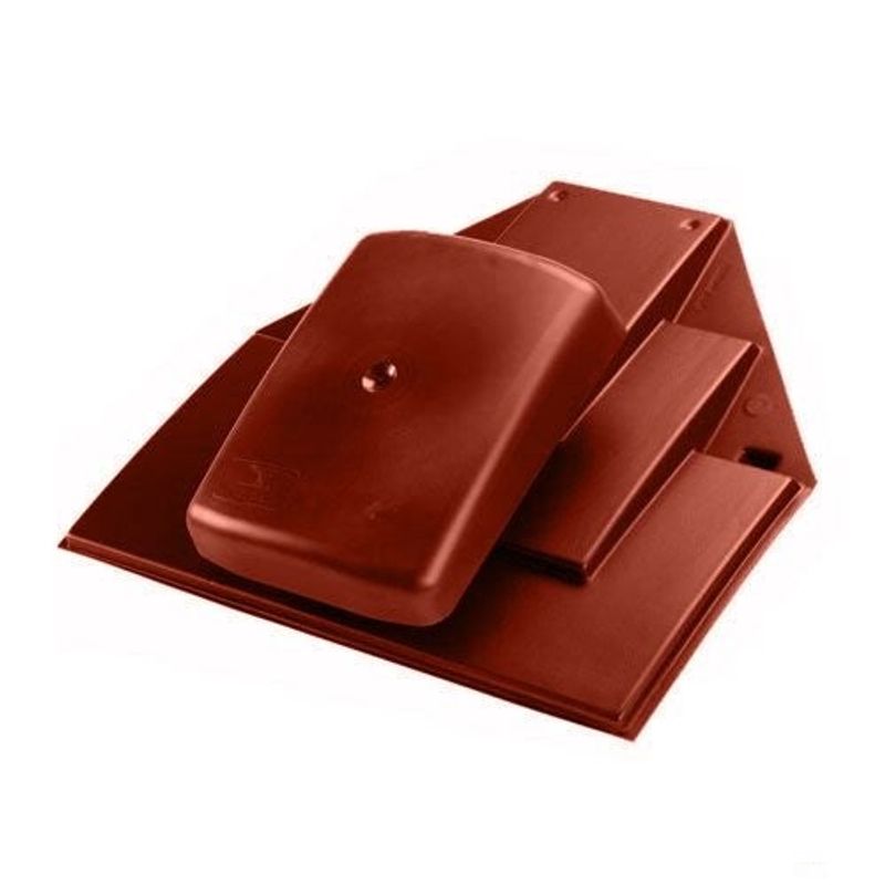 Ubbink UB19 500mm x 460mm Plain Roof Tile Vent Red Roofing Superstore®