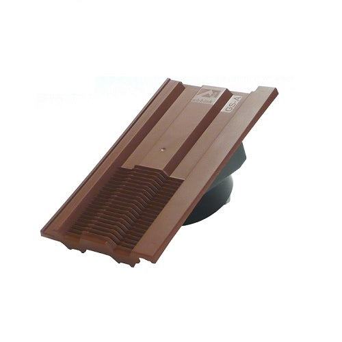 Ubbink UB62 Ludlow Plus In-line Roof Tile Vent - Sepia