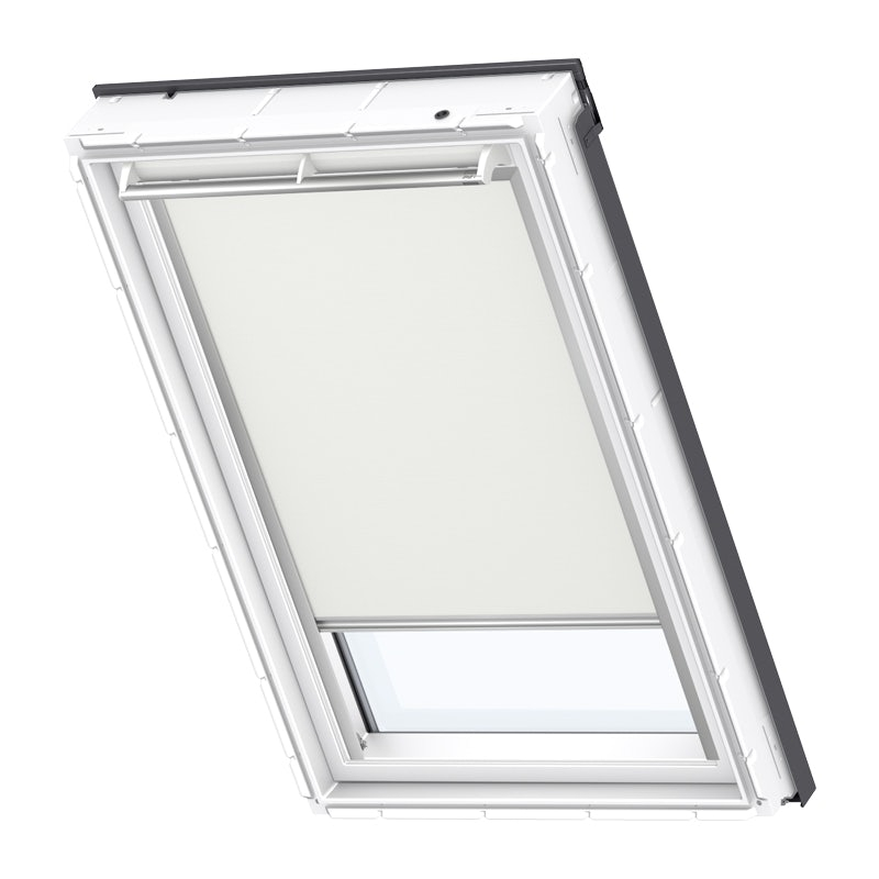 VELUX DFD SK01 1025 Duo Blackout Blind - White and White