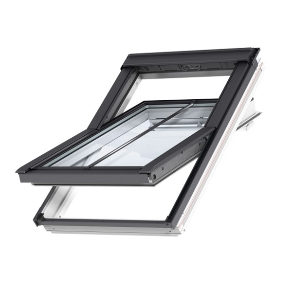 VELUX GGL PK04 2870H White Conservation Window Laminated - 94cm x 98cm