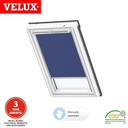VELUX Manual Blackout Blind DKL PK06 2055 - Blue
