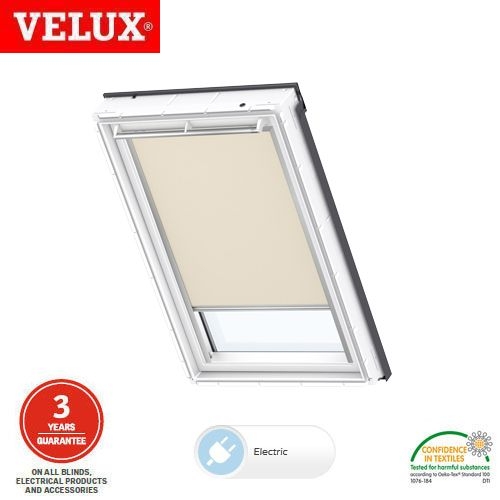 VELUX DML MK10 1085 Electric Blackout Blind - Beige