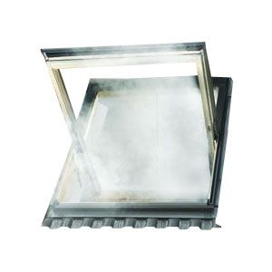 VELUX White Maintenance Free GGU MK06 006640  PU Centre Pivot Smoke Ventilation Window - 78cm x 118cm