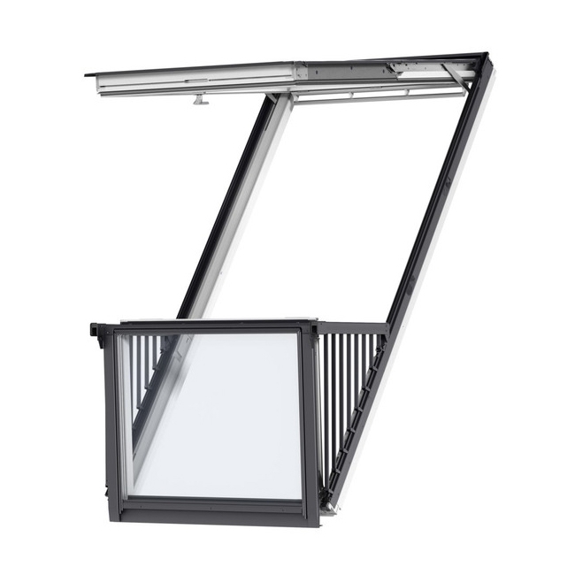 VELUX GDL SK19 SD0W001 Roof Balcony System for Tiles - 114cm x 252cm