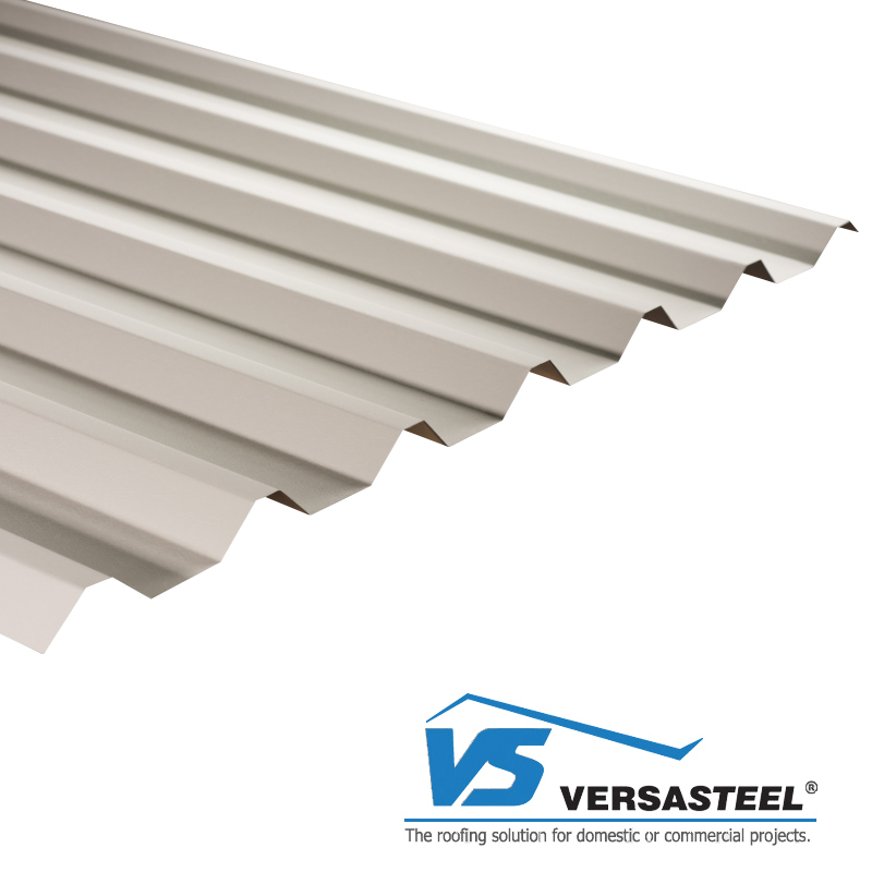 Metal Roof Sheet 33/1000 Box Profile 3.65m (12ft) x 1m - Goosewing Grey