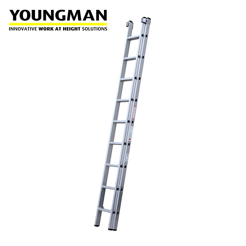 Youngman DIY 100 2-Section Extension Ladder - 2.79m - 4.82m