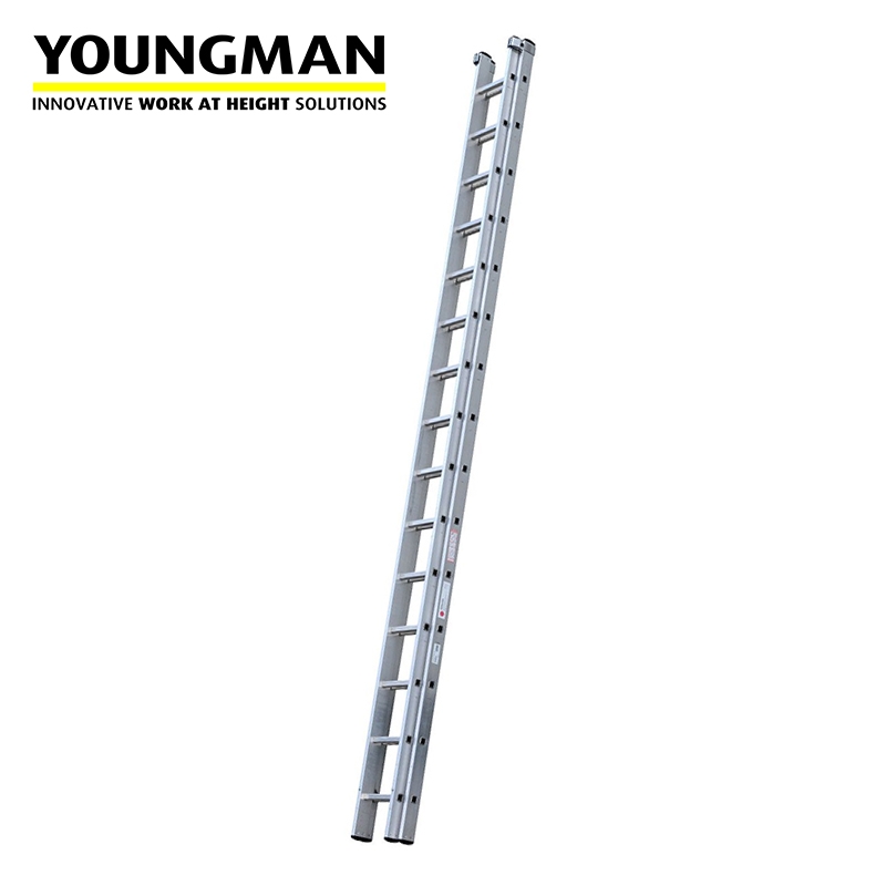 Youngman DIY 100 2-Section Extension Ladder - 4.53m - 8.3m