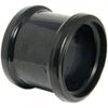 FloPlast Black Soil Double Socket Coupler - 110mm