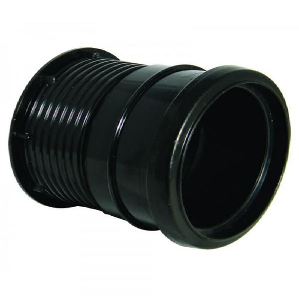 FloPlast Black Soil Drain Connector - 110mm 