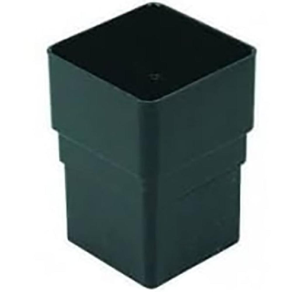 Floplast 65mm Square Pipe Socket RSS1 Black