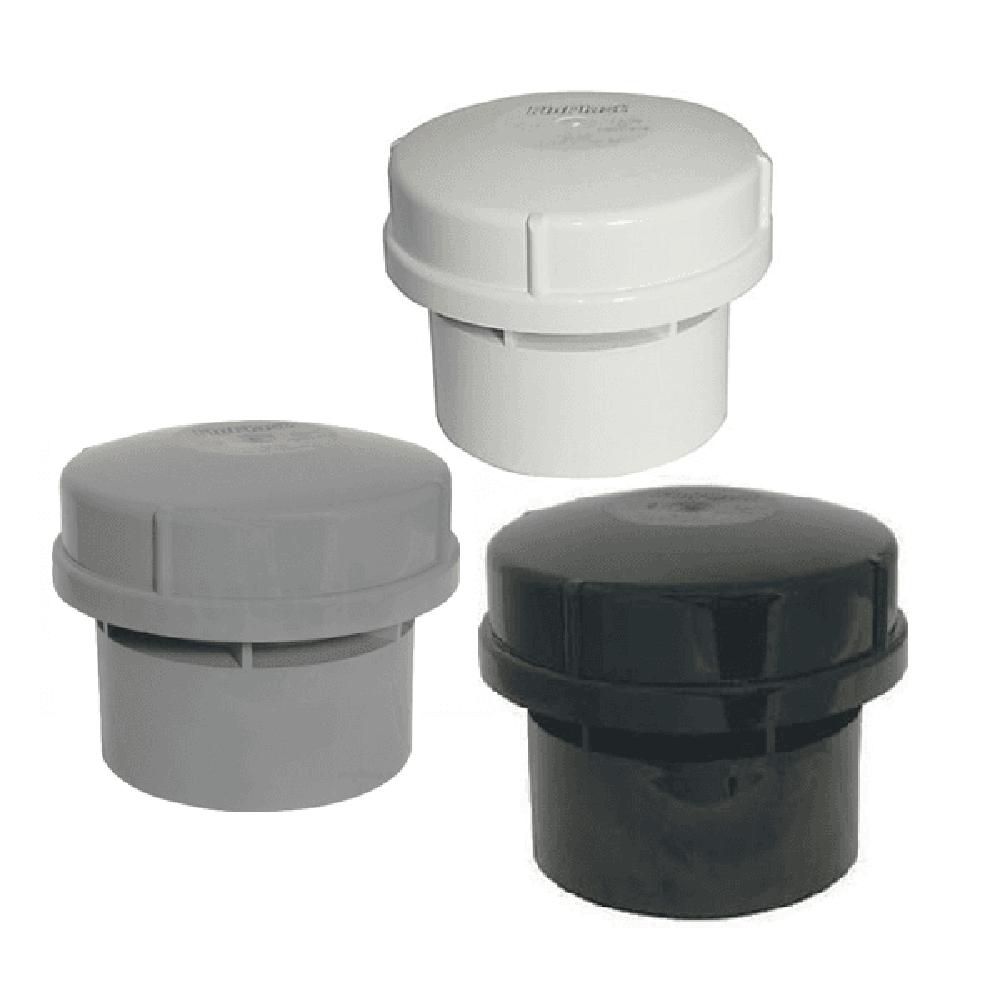 Floplast Black Air Admittance Valve Solvent Internal Plumbing Superstore®
