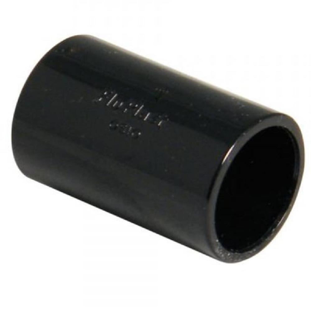 FloPlast Black Overflow Coupling - 21.5mm