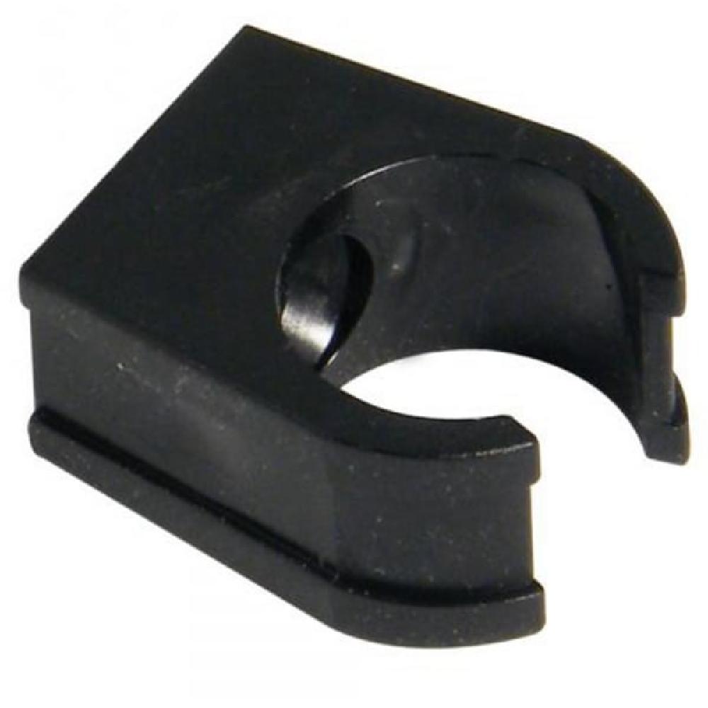 Floplast Black Overflow Pipe Clip - 21.5mm