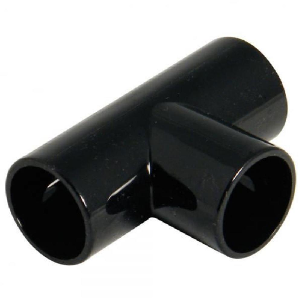FloPlast Black Overflow Tee - 21.5mm