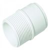 FloPlast White Solvent Weld Male Adaptor - 40mm 
