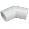 FloPlast White Overflow 135 Degree Bend - 21.5mm 