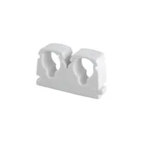 Gator Pack of 50 Double-Hinged Plastic Pipe Clip
