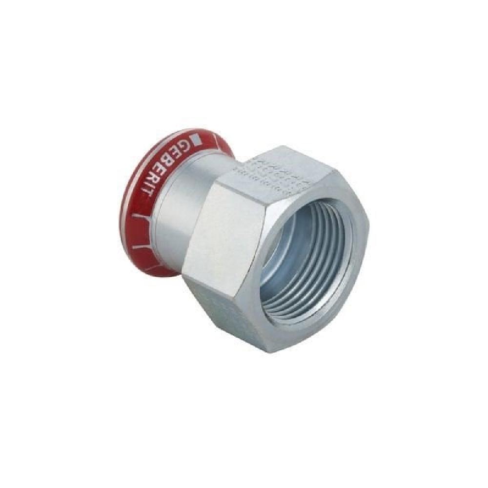 Geberit Mapress Carbon Steel Female Adaptor