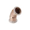 Geberit Mapress Copper 45 Degree Gas Elbow - 22mm