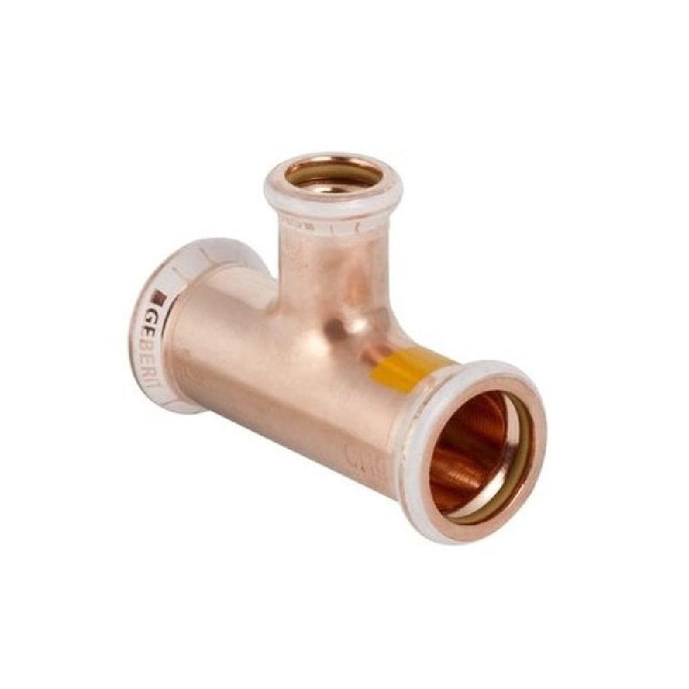 Geberit Mapress Copper Gas Reduced Branch Tee