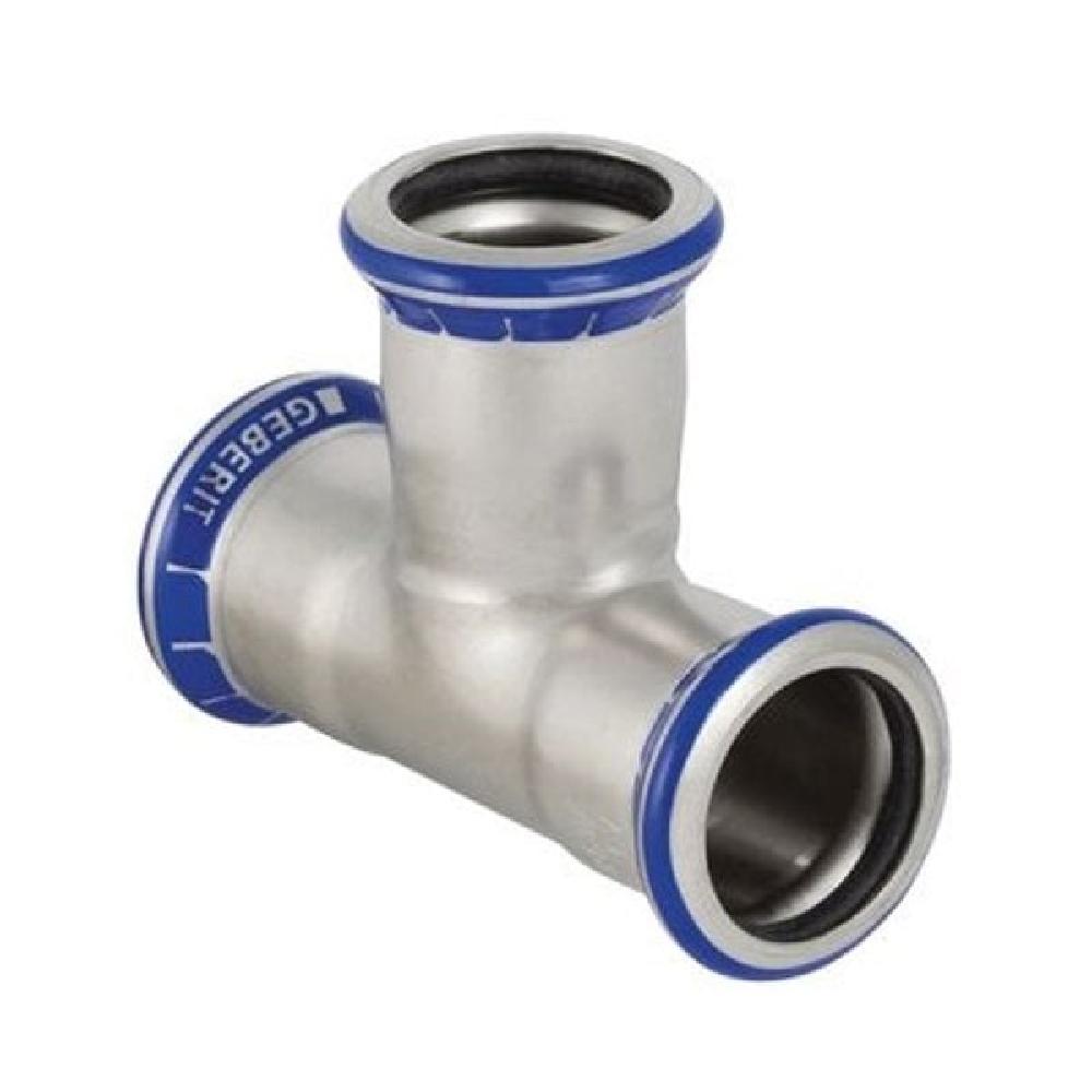 Geberit Mapress Stainless Steel Equal Tee