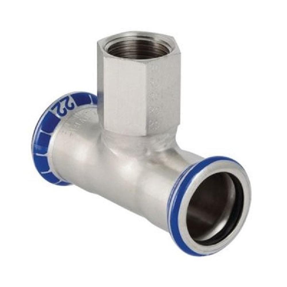 Geberit Mapress Stainless Steel Female Branch Tee