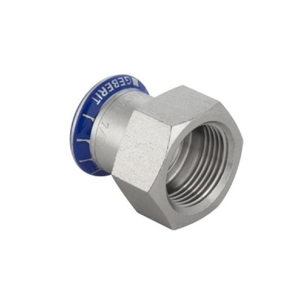 Geberit Mapress Stainless Steel Female Adaptor Union