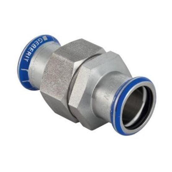 Geberit Mapress Stainless Steel Union Press Fit Both Ends with ...