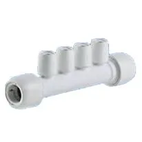Hep2O Four Port Manifold - 22mm x 10mm PF/PF