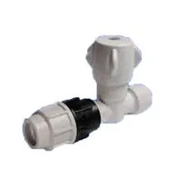 Hep2O MDPE Cold Water Stopcock - 22mm x 25mm