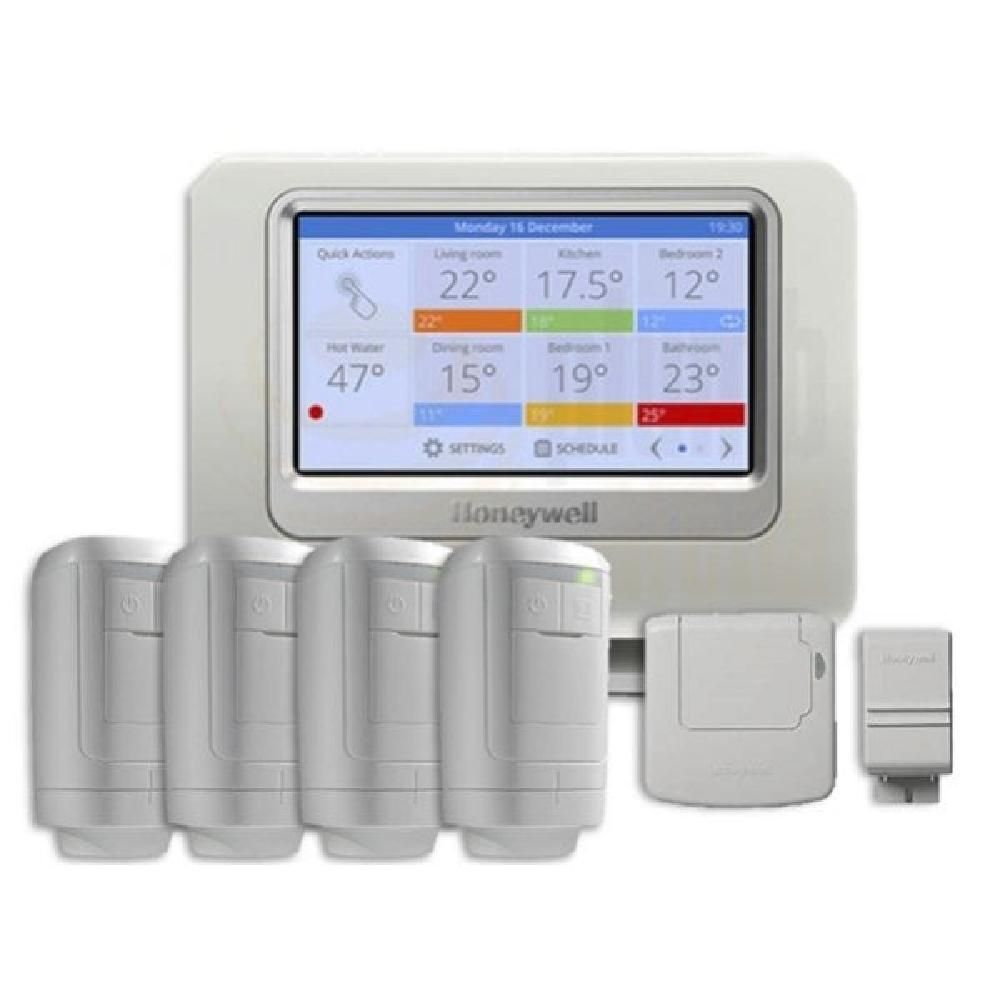Honeywell Home ESSPACK2 - Evohome Base Pack, 4 HR91 Multi Zone u0026 1 Hot  Water Kit | Plumbing Superstore®