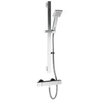 Inta 'Nulo' Thermostatic Bar Shower with Slide Rail Kit