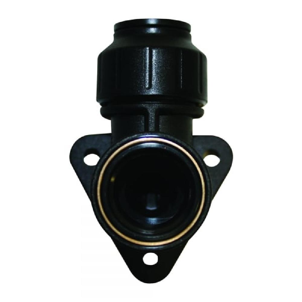 John Guest Speedfit Back Plate Elbow - 15mm x 1/2 inch