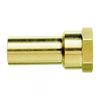 John Guest Speedfit Female Brass Stem Adaptor - 15mm x 1/2 inch