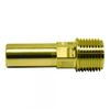 John Guest Speedfit Male Brass Stem Adaptor - 15mm x 1/2 inch