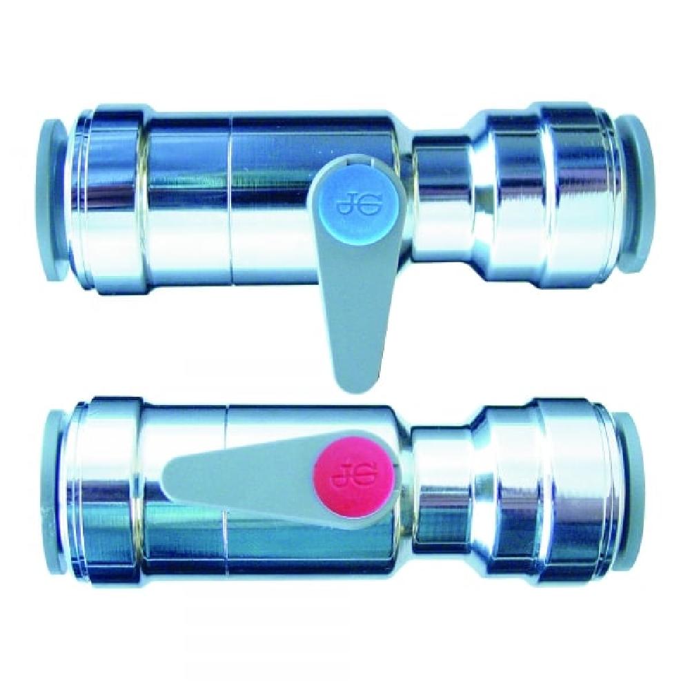 John Guest Speedfit Chrome Plated Ball Valve