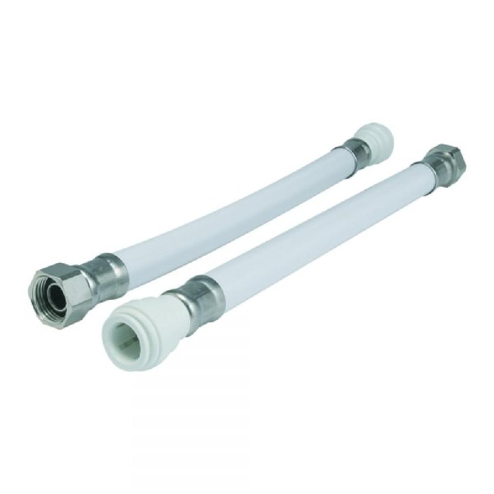 John Guest Speedfit White Flexi Hose With Union Nut
