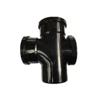 JTM Black 92 Degree DS Access Branch - 110mm