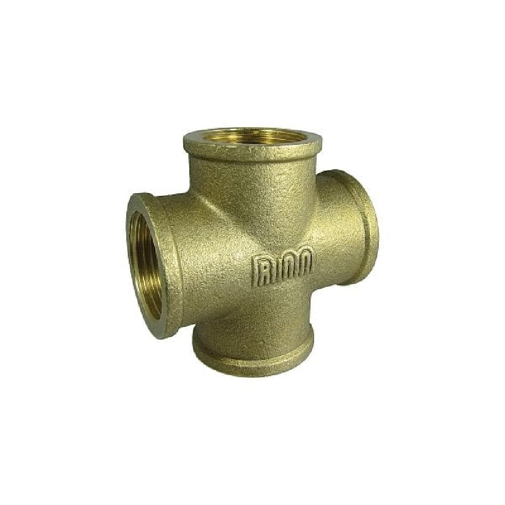 JTM Female Brass Equal Cross