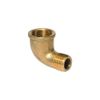 JTM Male x Female Threaded Brass 90 Degree Reducing Elbow - 3/4 inch x 1 inch