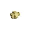 JTM Male x Female Brass Union End - 3/4 inch