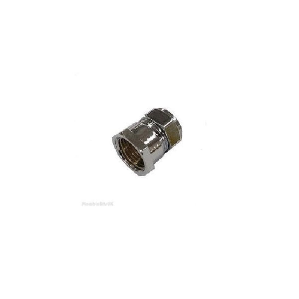 JTM Female Chrome Plated Compression Coupler